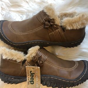 Jeep Shoes - Jeep J-41 NWT leather & faux fur hiking shoes 🤙 Jeep Shoes - Jeep J-41 NWT leather & faux fur hiking shoes 🤙